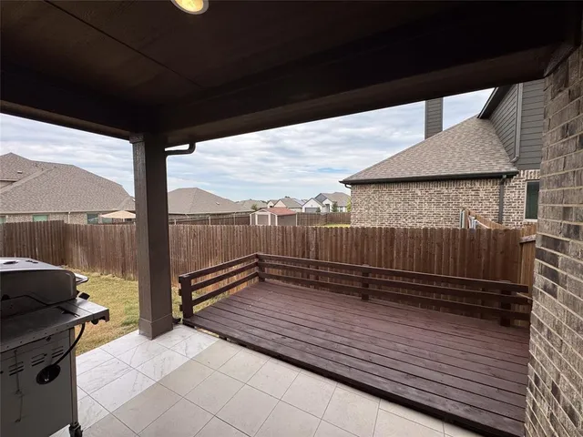 a view of a fireplace with an outdoor space