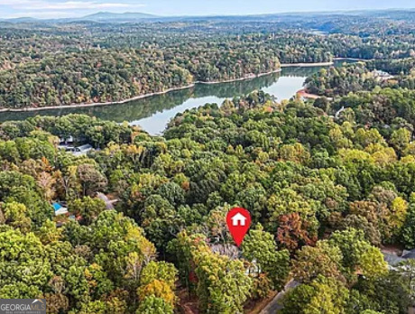 3925 Pineshore Circle Gainesville, GA 30501 - Photo 3 of 18 an aerial view of a house with a lake view