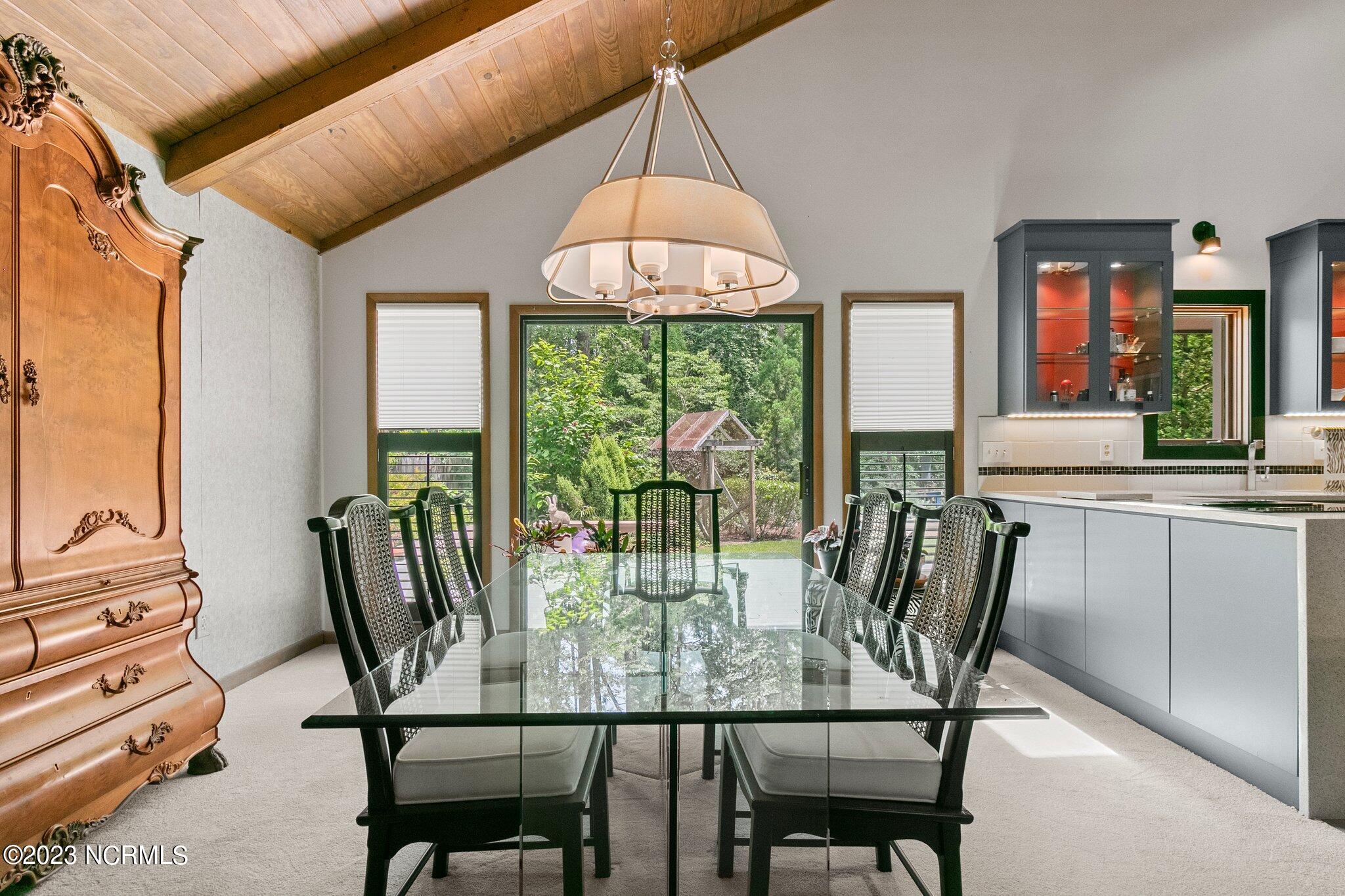 10 Apawamis Road Pinehurst, NC 28374 - Photo 31 of 73 Formal dining area which leads out to the deck.