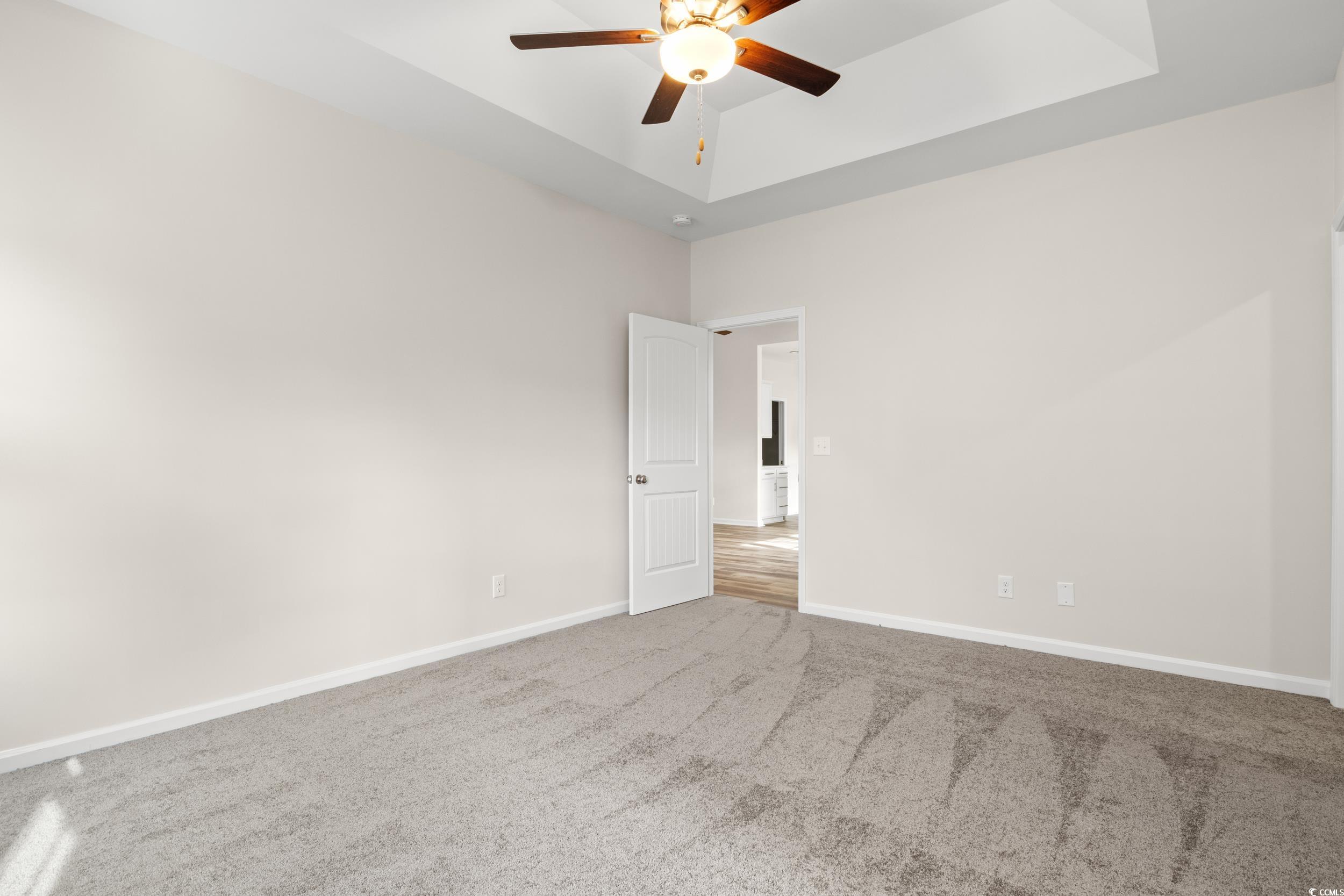 350 Barn Owl Way Conway, SC 29527 - Photo 14 of 20 Unfurnished living room featuring ceiling fan, hig