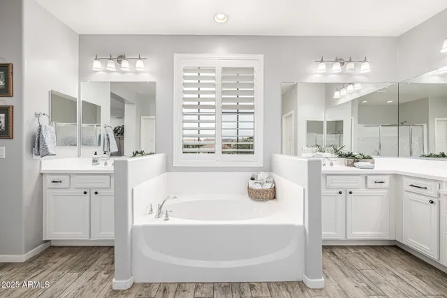 a view of a chairs and table in a patio