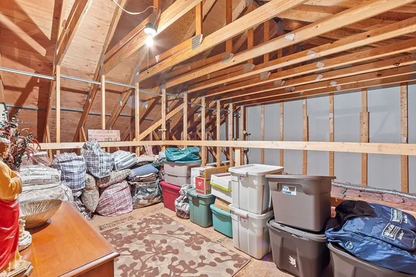 a view of a car garage