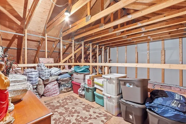 a view of a car garage