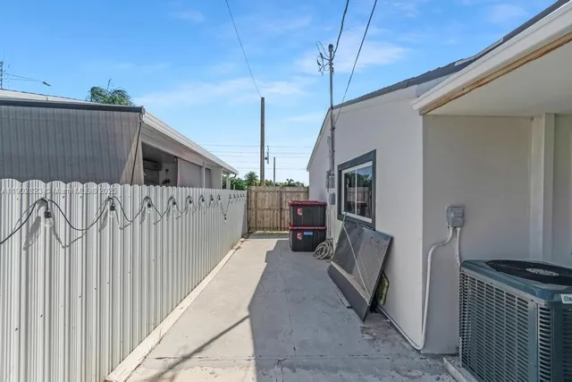 a view of a corridor