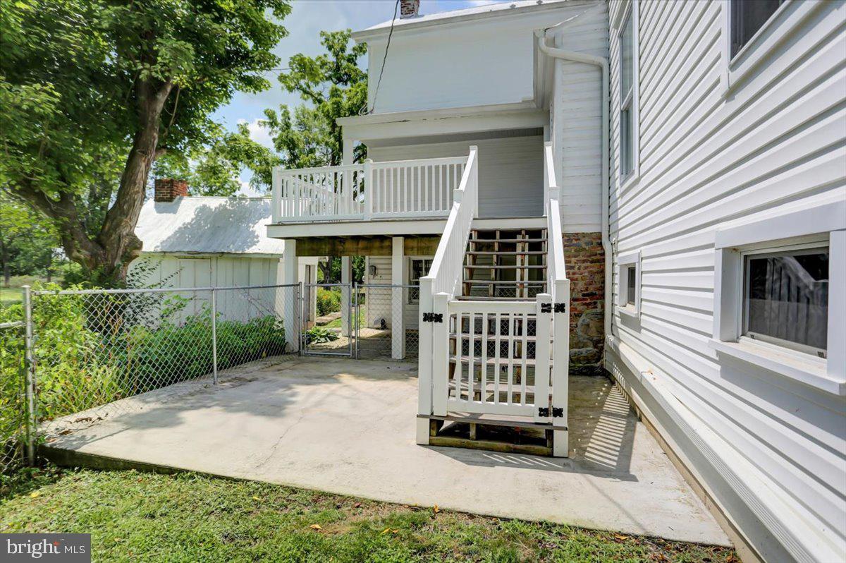14322 St Paul Road Clear Spring, MD 21722 - Photo 46 of 55 patio perfect for spa w/electric hook up
