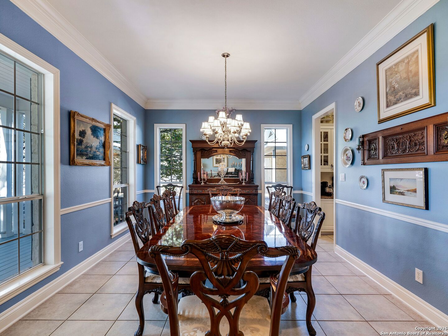 155 Cibolo Ridge Trail Boerne, TX 78015 - Photo 13 of 100 a view of a dining room with furniture window and wooden floor