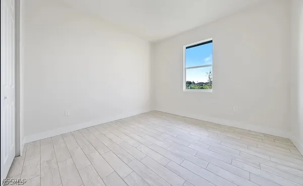 wooden floor in a room