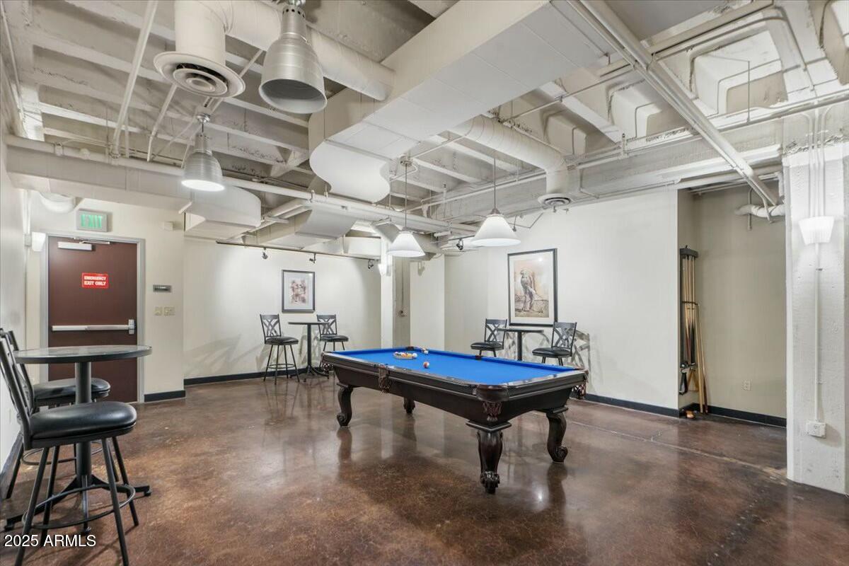 114 West Adams Street, Unit 203 Phoenix, AZ 85003 - Photo 45 of 56 Billiards in Clubhouse