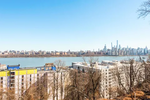 a view of a lake with outdoor space