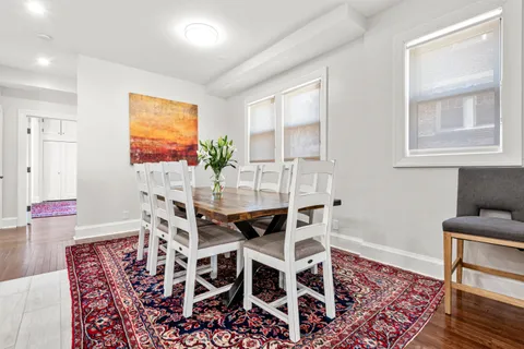 a view of a livingroom with furniture and window