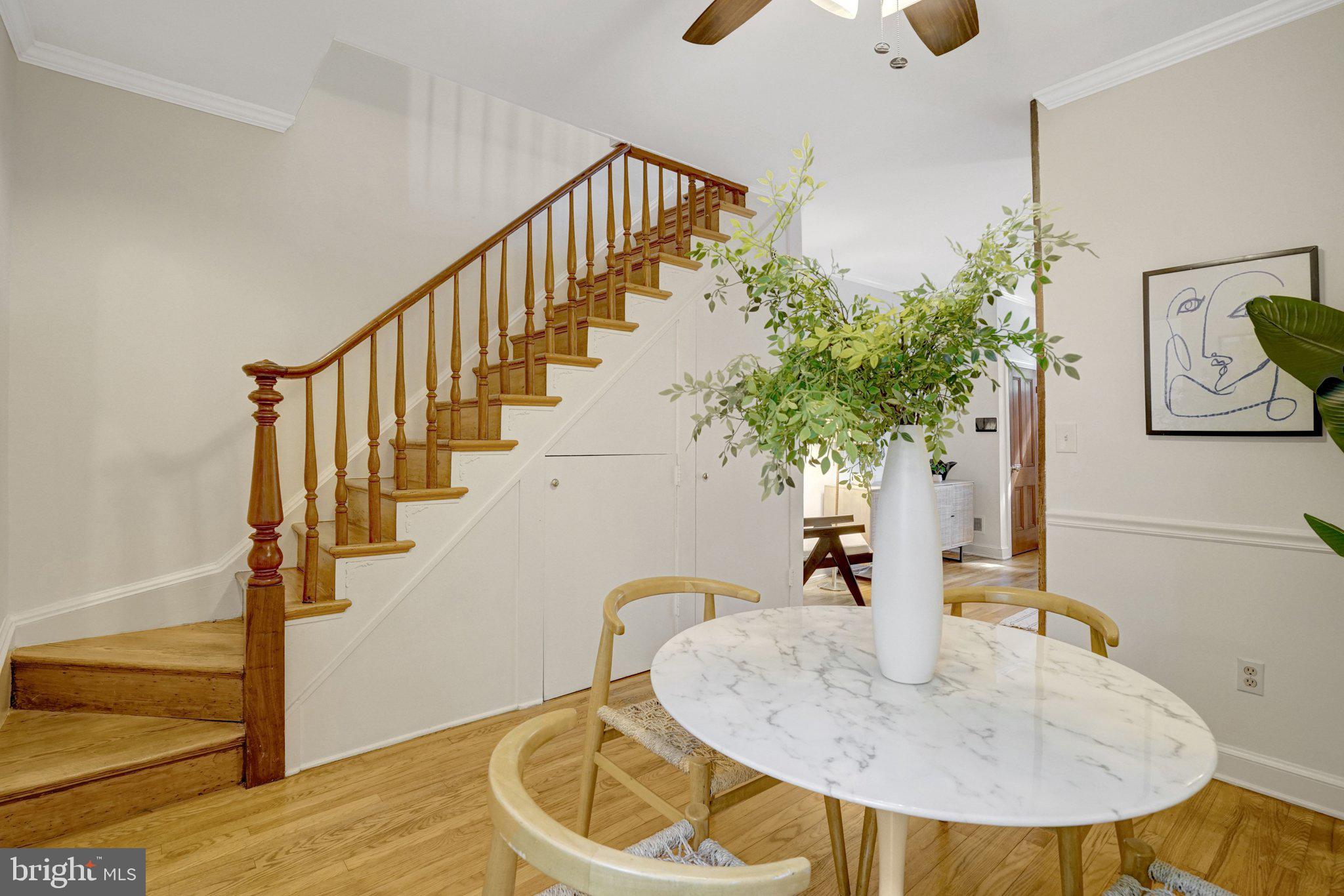 707 10th Street Southeast Washington, DC 20003 - Photo 11 of 46 Staircase w/storage underneath