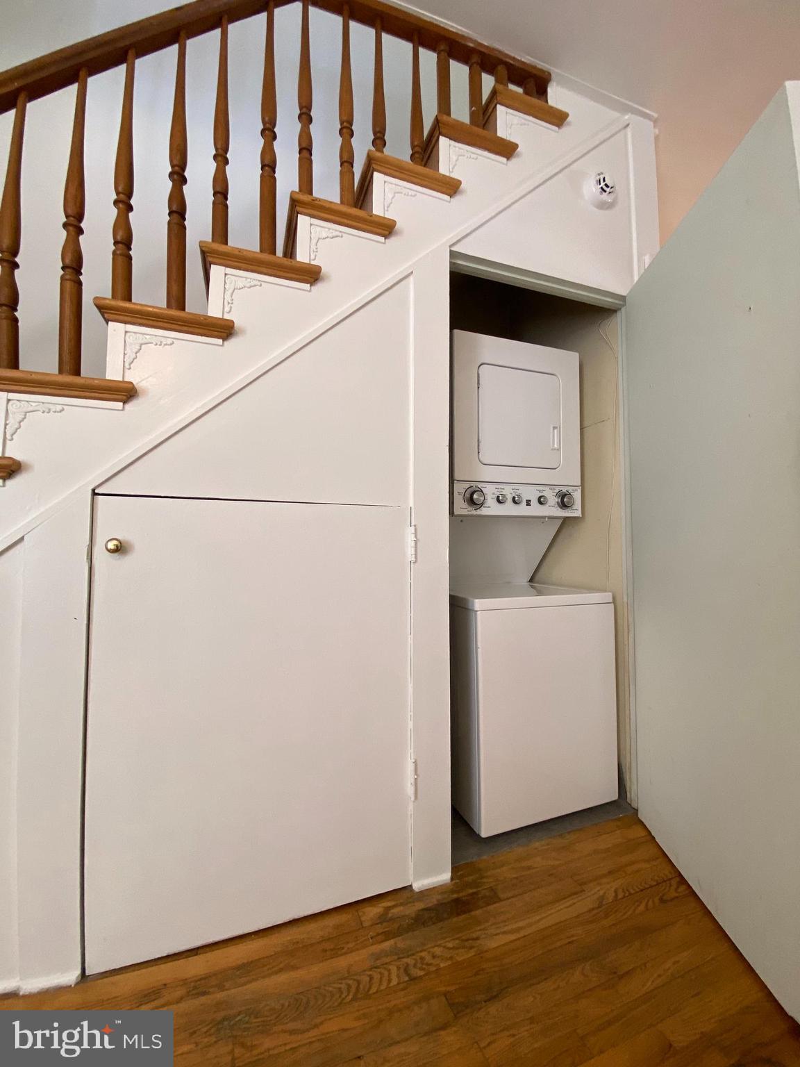 707 10th Street Southeast Washington, DC 20003 - Photo 12 of 46 Washer/dryer plus storage under stairs