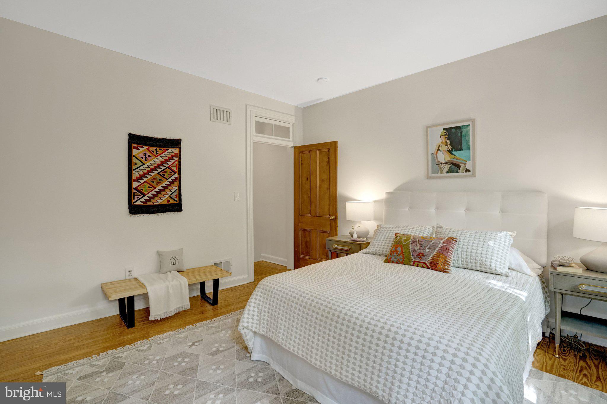 707 10th Street Southeast Washington, DC 20003 - Photo 26 of 46 Large front BR w/plenty of space for dressers, too