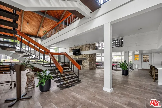 a view of kitchen and sink