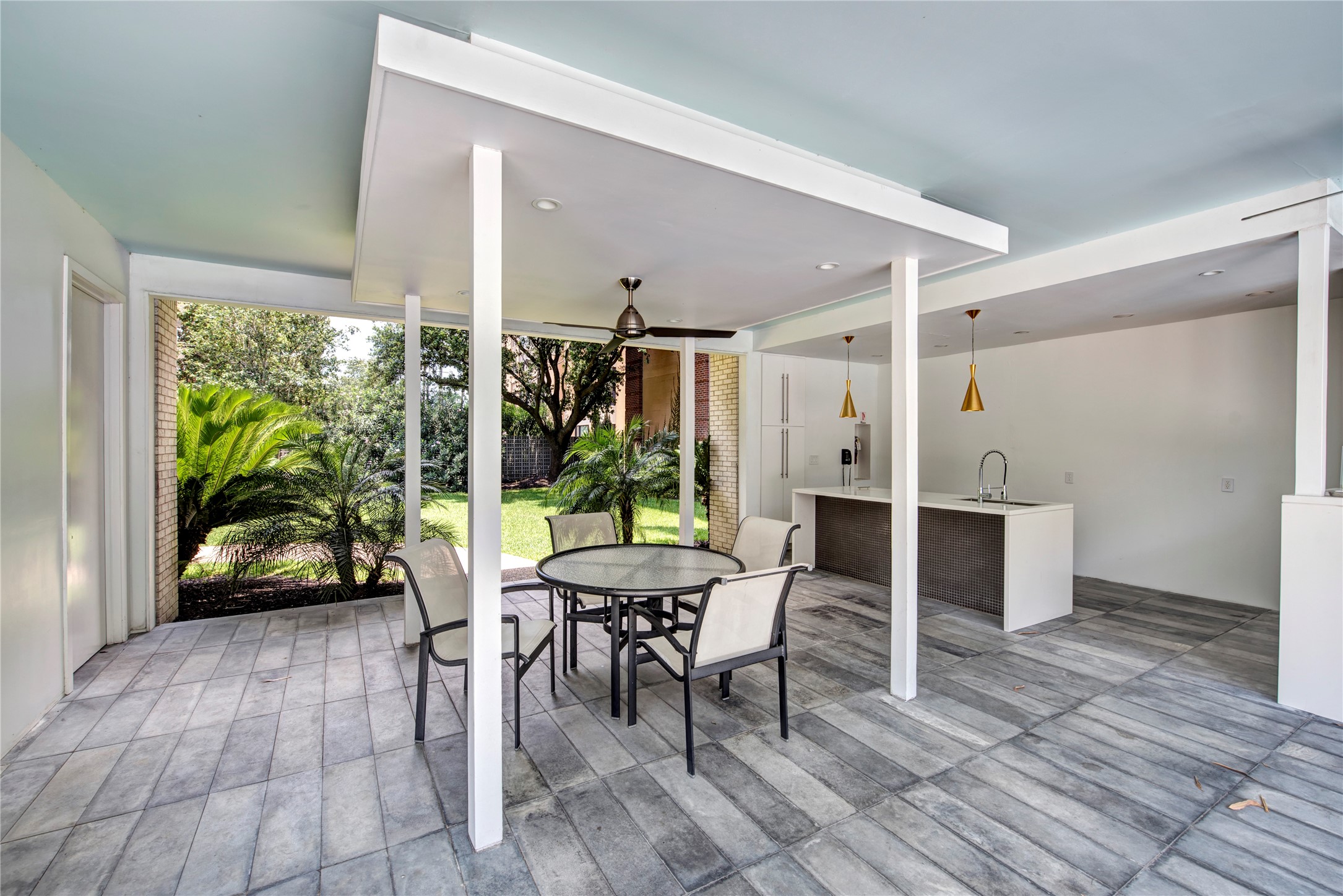 2701 Westheimer Road, Unit 8B Houston, TX 77098 - Photo 26 of 28 a dining room with furniture and window view