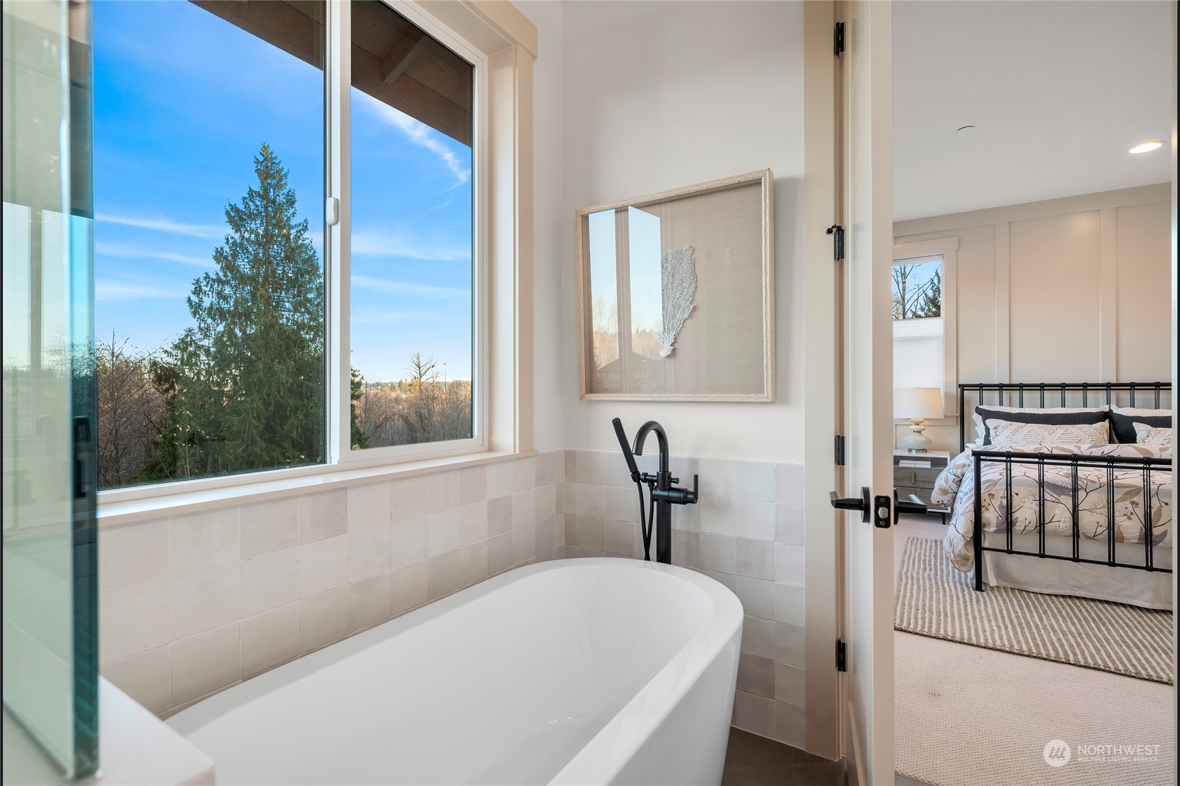 324 174th Street Southeast Bothell, WA 98012 - Photo 28 of 37 a white bath tub sitting next to a window