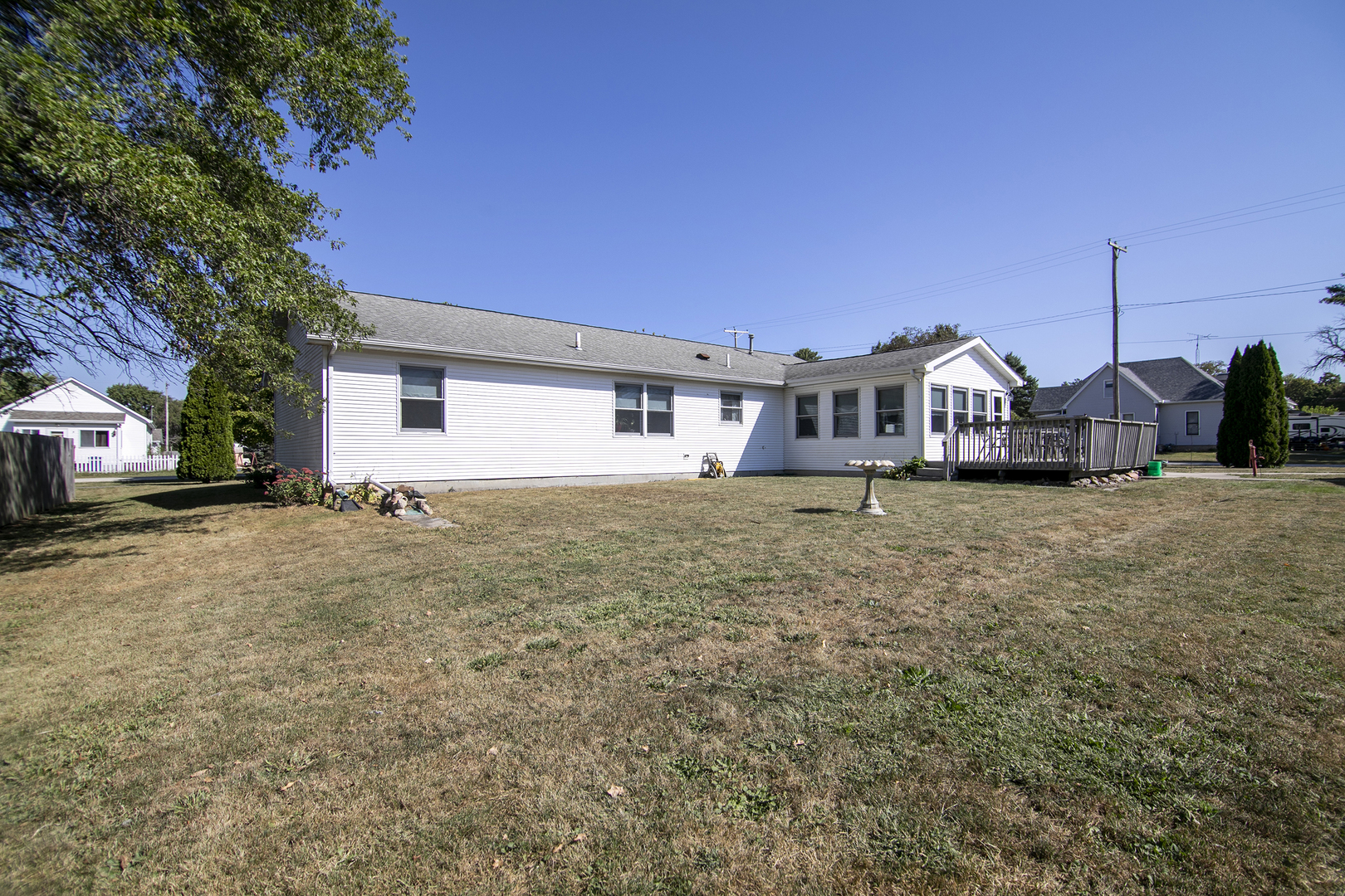 126 East Cleveland Street Cullom, IL 60929 - Photo 28 of 29 a front view of a house with a yard