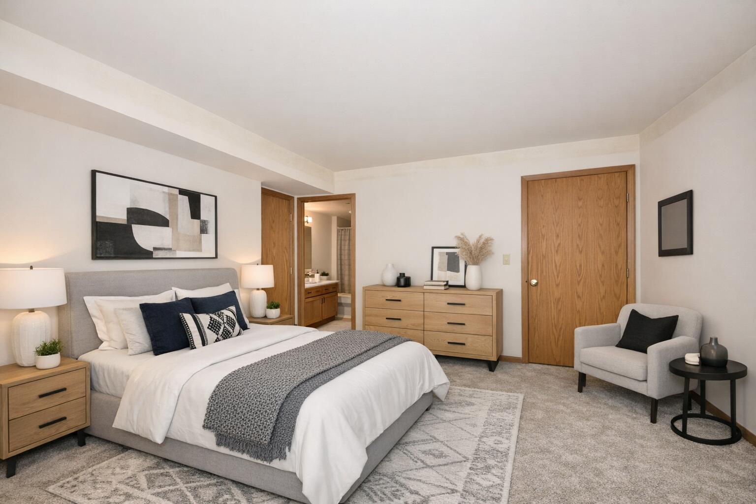 2116 Woodburn Road, Unit C Waukesha, WI 53188 - Photo 7 of 15 Master Bedroom