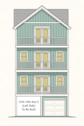 $1,499,900 | 211 A 15th Avenue South, Surfside Beach, SC 29575