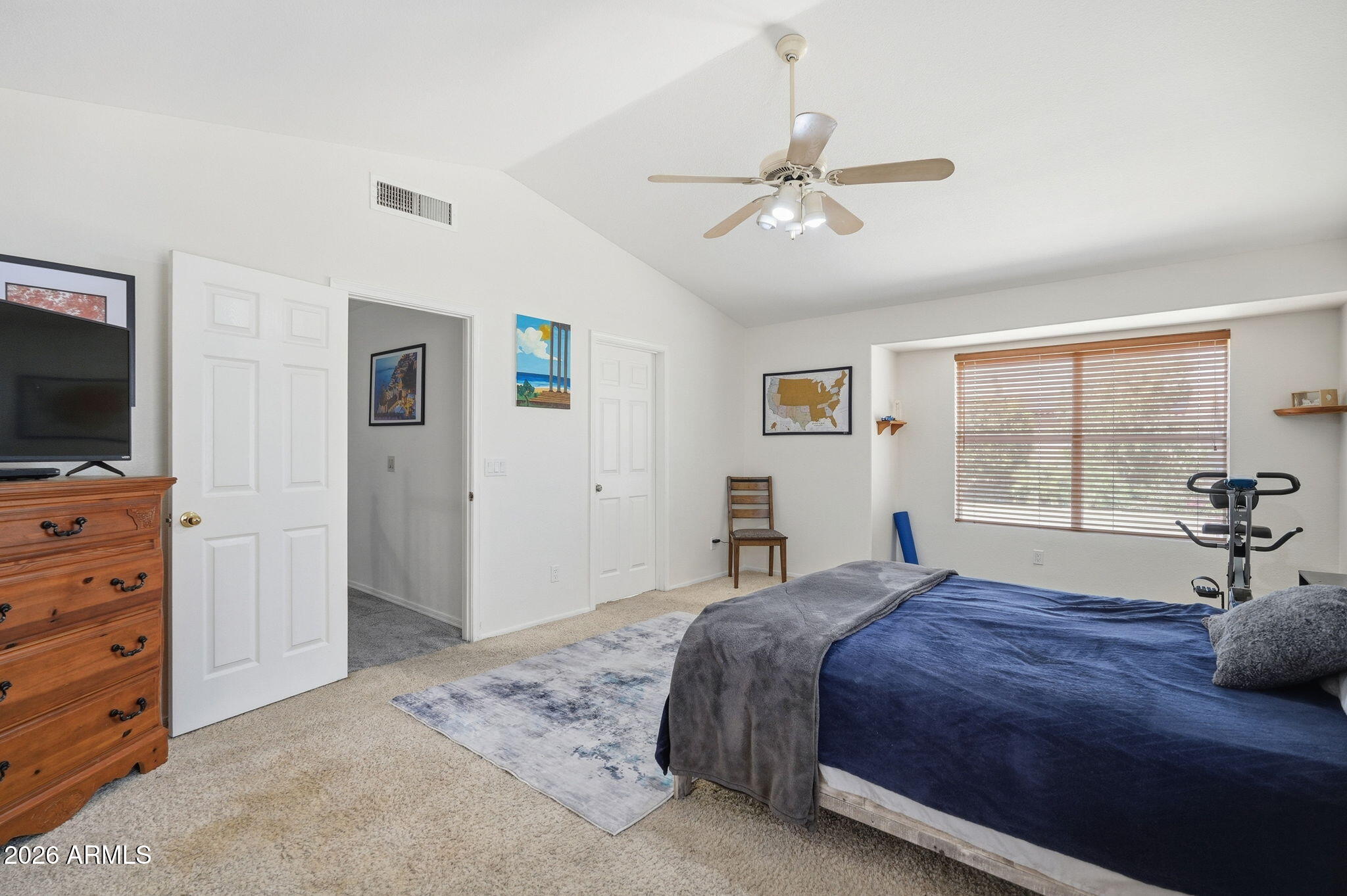 6462 East Raftriver Street Mesa, AZ 85215 - Photo 4 of 51 Large Master Bedroom Vaulted ceiling