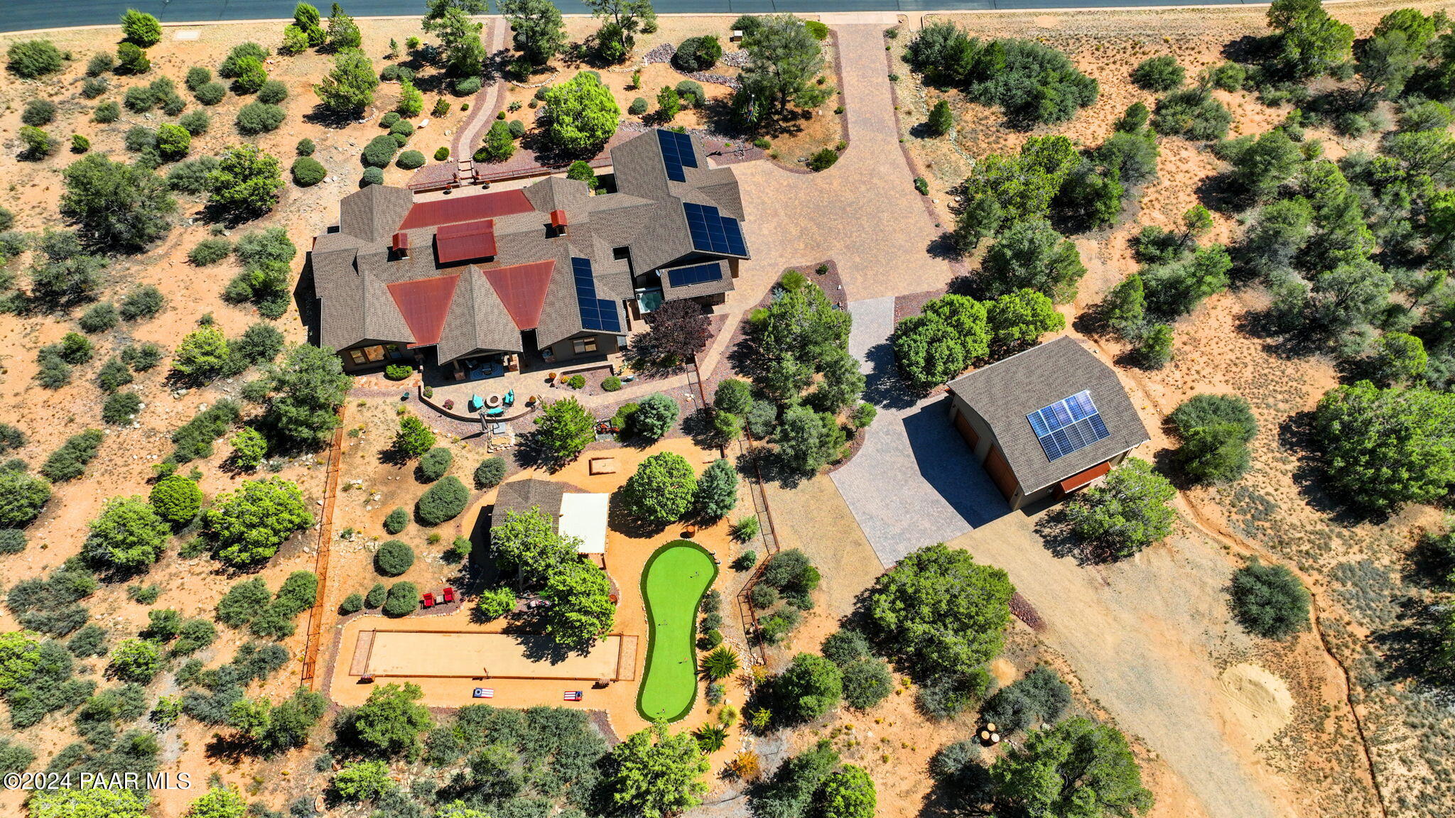 5066 West Three Forks Road Prescott, AZ 86305 - Photo 3 of 74 60-Aerial 4