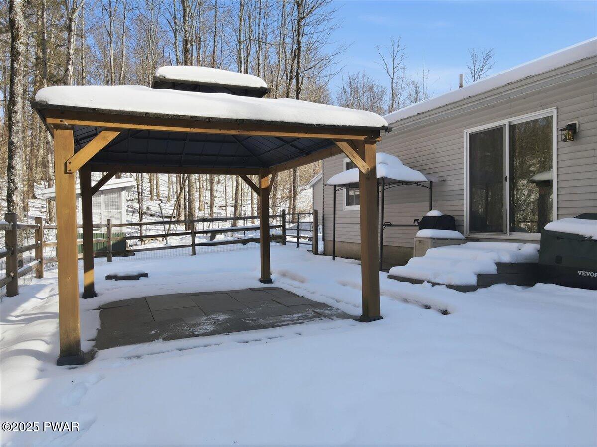 374 Fork Mountain Road Equinunk, PA 18417 - Photo 52 of 72 Backyard Patio