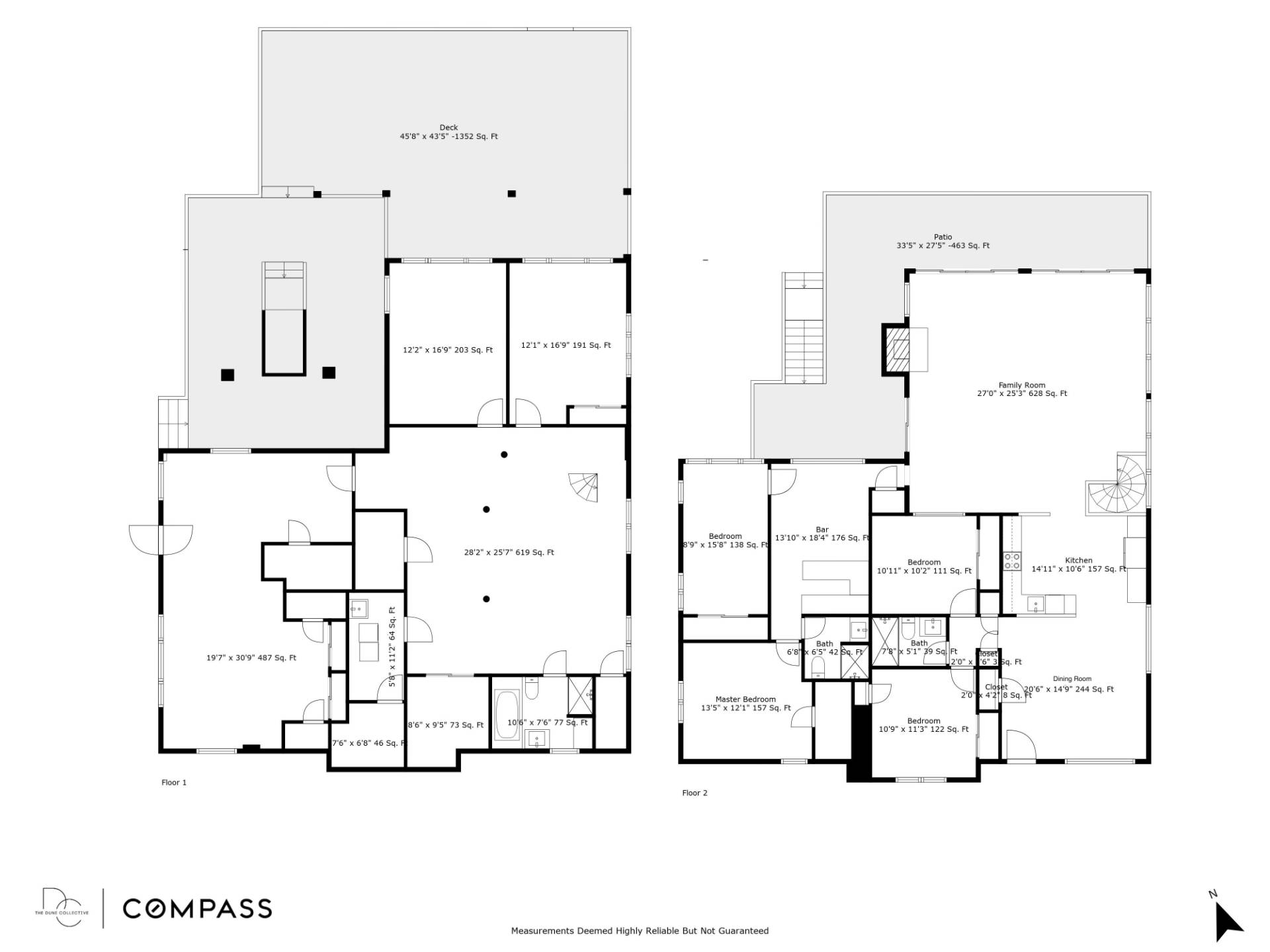 69 B Little Pine Lane East Quogue, NY 11942 - Photo 34 of 34 a picture of floor plan