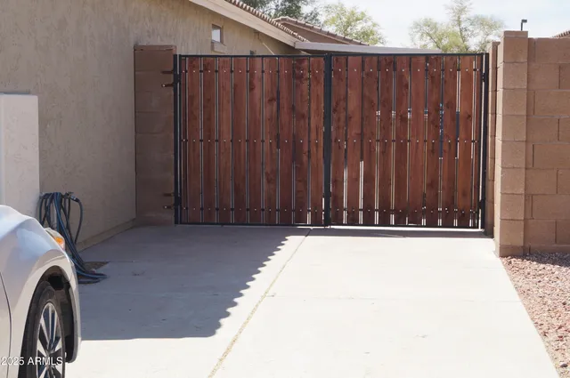 a view of a utility room with a sink
