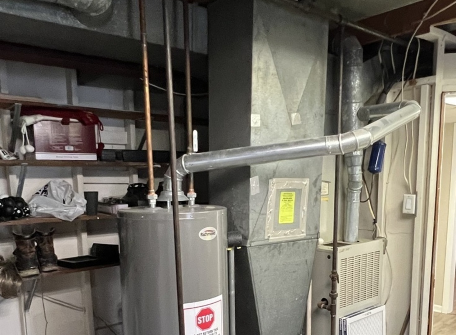 43W760 Rowe Road Elburn, IL 60119 - Photo 15 of 19 a view of storage and utility room with washer and dryer