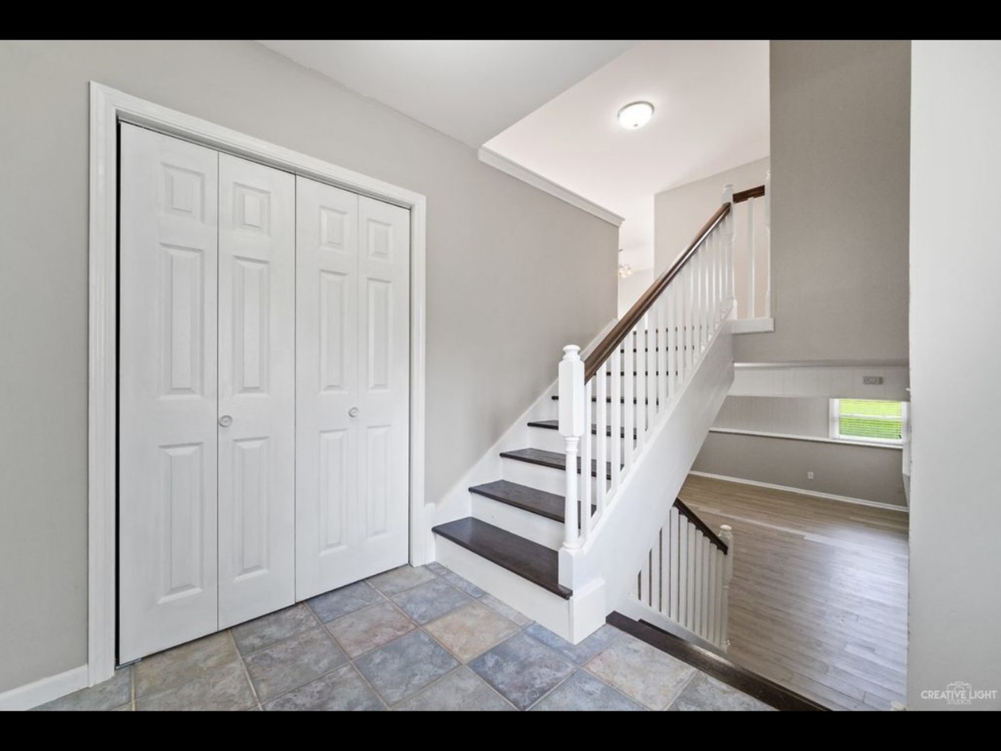 43W760 Rowe Road Elburn, IL 60119 - Photo 10 of 19 a view of entryway and hall with wooden floor