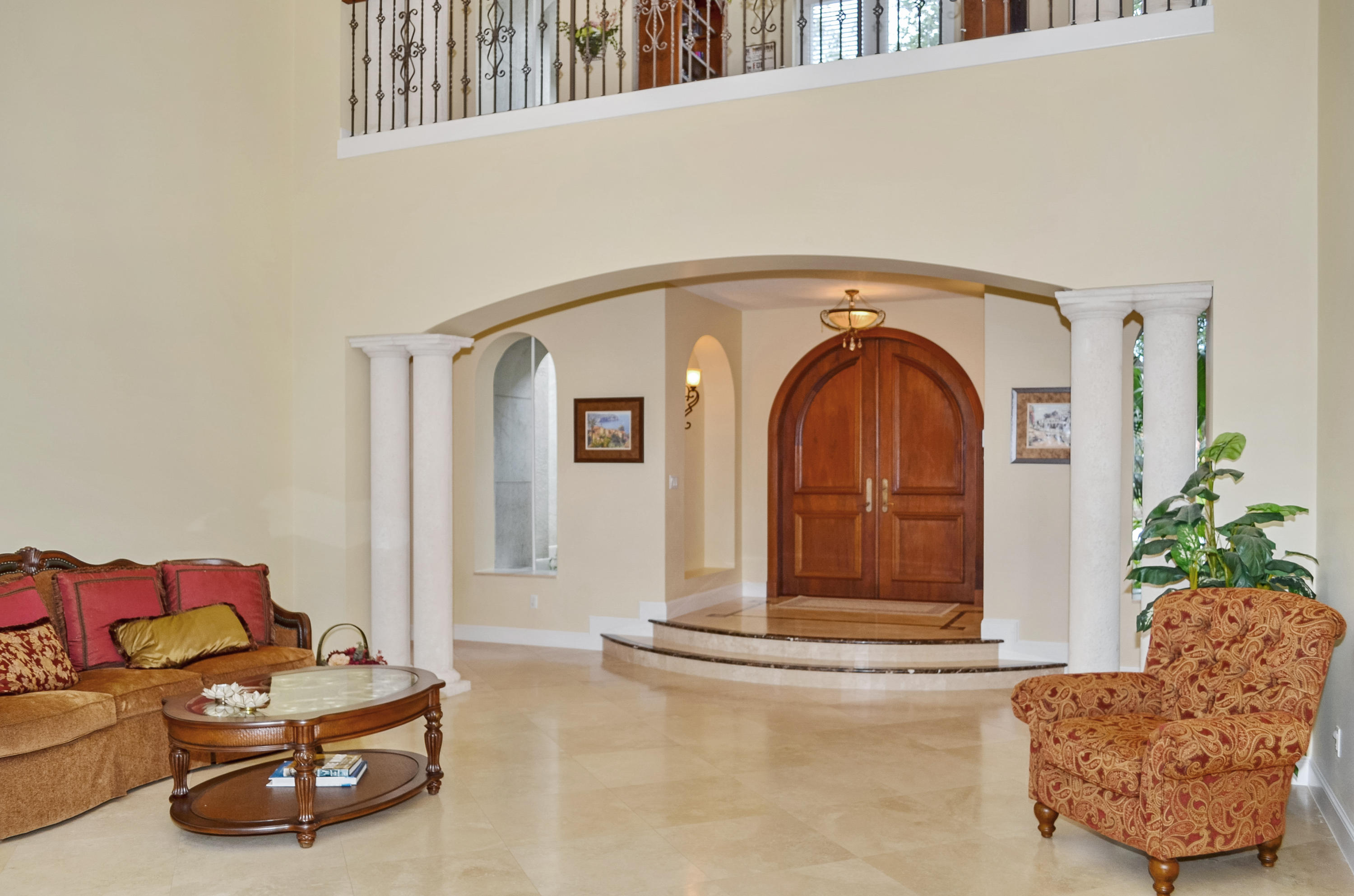 3709 Kings Way Boca Raton, FL 33434 - Photo 5 of 47 Living room and foyer