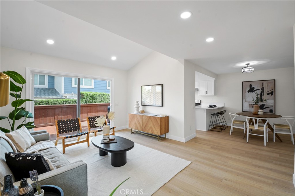 921 Boon Place, Unit A Corona, CA 92881 - Photo 2 of 21 a living room with furniture and a wooden floor