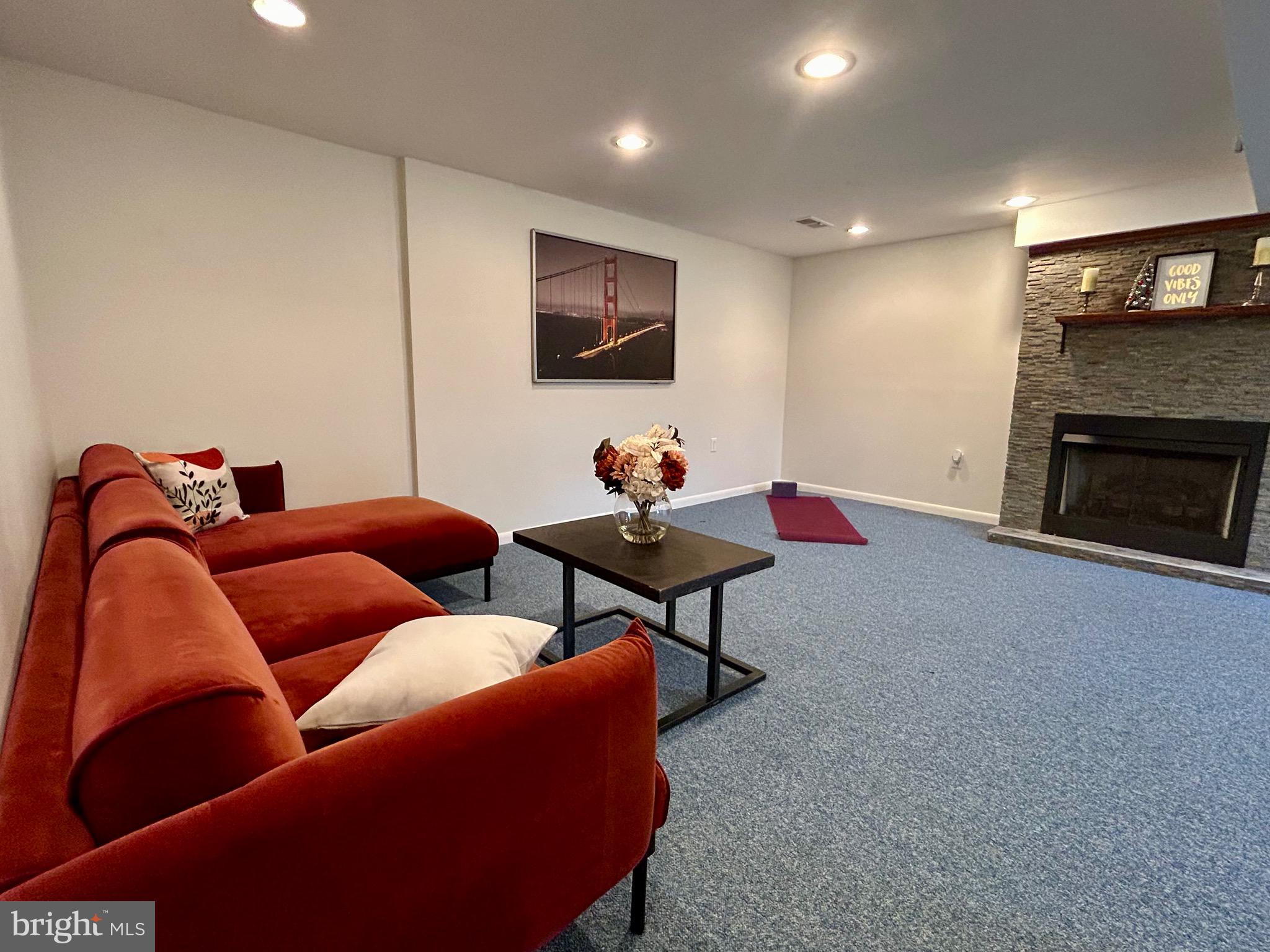 8418 Manassas Circle Vienna, VA 22180 - Photo 27 of 43 Lower level living room