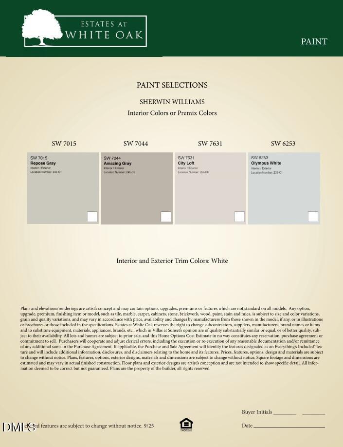2534 Vining Br Way Apex, NC 27523 - Photo 11 of 48 Options Paint