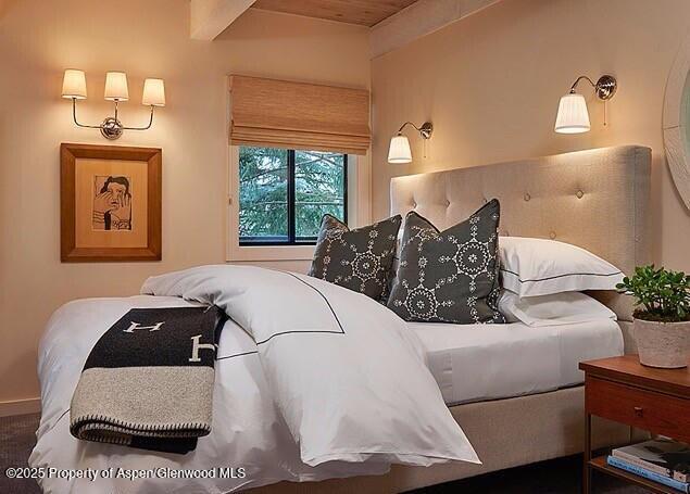 101 East Cooper Avenue, Unit 202 Aspen, CO 81611 - Photo 4 of 7 a living room with a bed furniture and a window