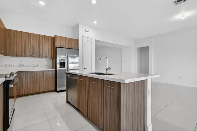 a view of a lake with houses