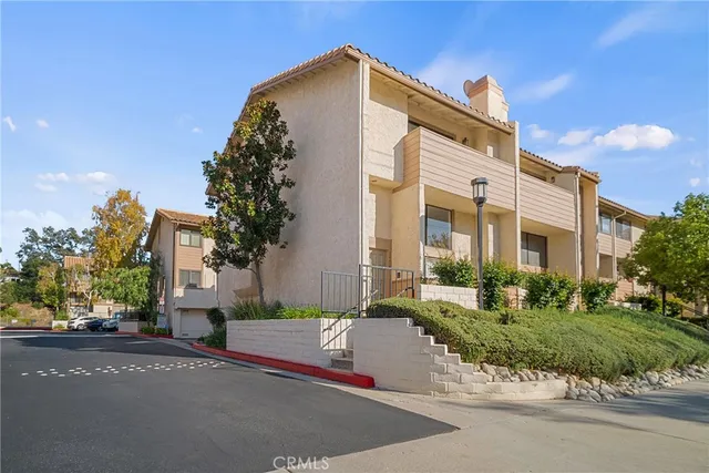 a front view of a building