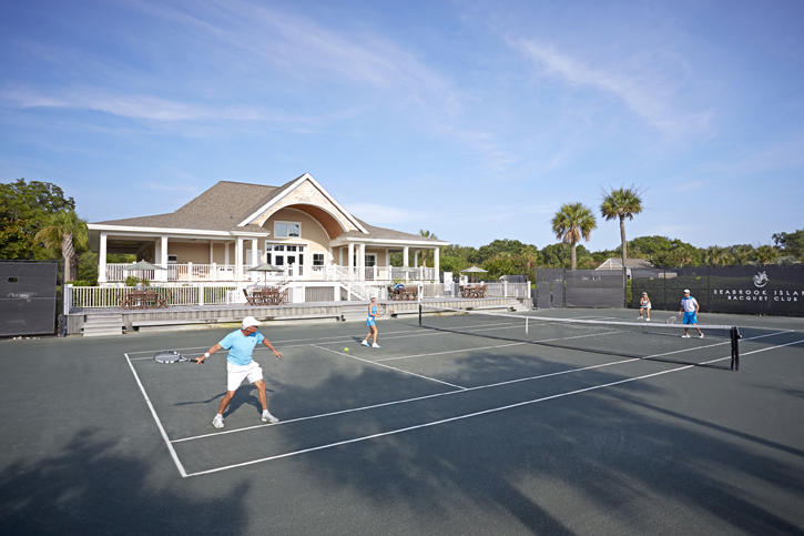 2845 Captain Sams Road Johns Island, SC 29455 - Photo 23 of 26 9_1MB_Seabrook_Tennis 2_Foursome on Cour