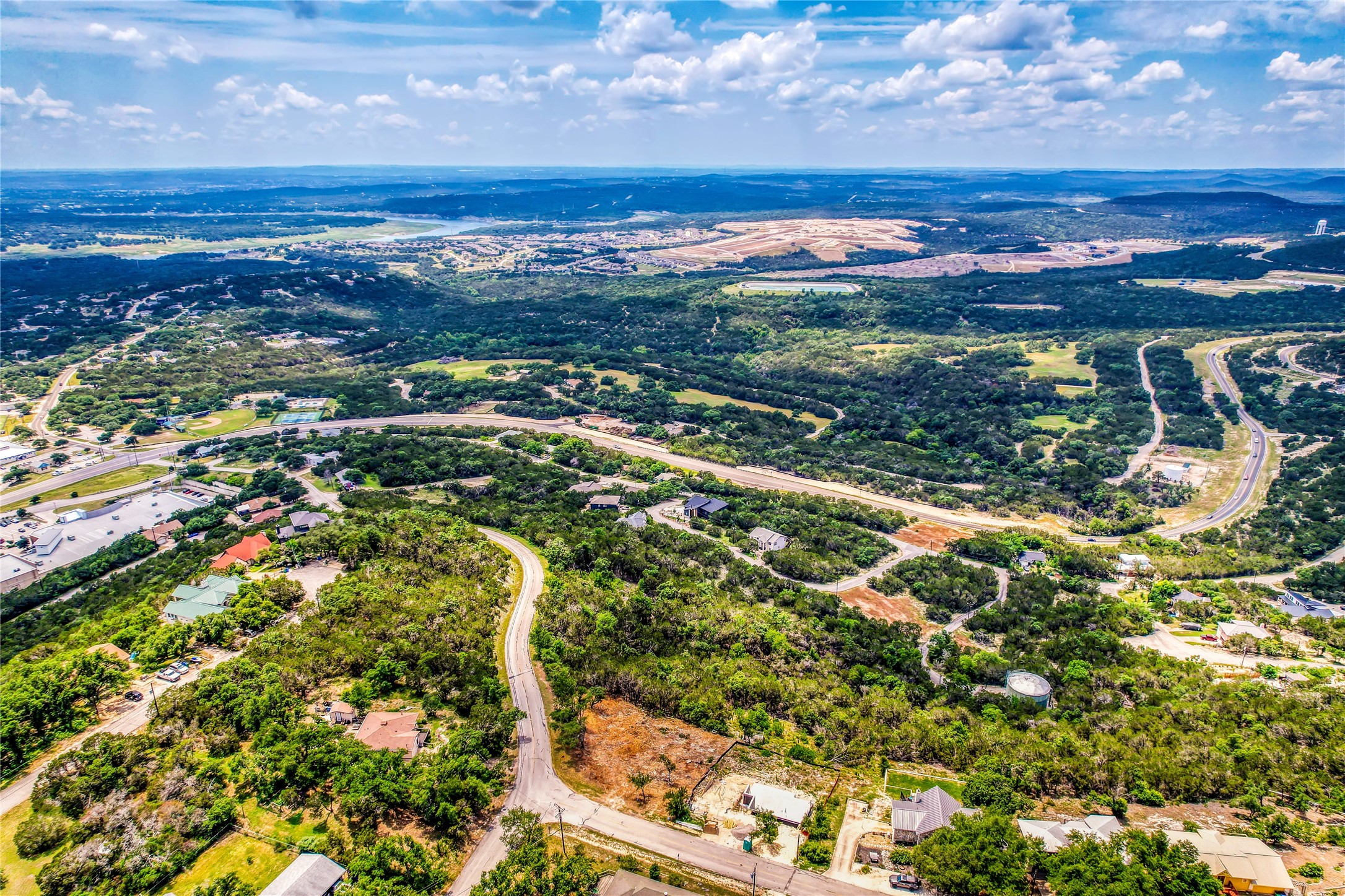 8224 Bar K Ranch Road Lago Vista, TX 78645 - Photo 16 of 25 a view of a city with an ocean
