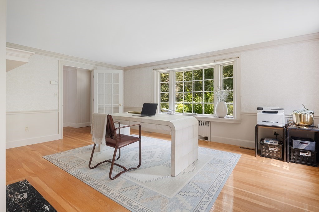 30 Arnold Road Hingham, MA 02043 - Photo 17 of 37 a workspace with furniture window and outside view