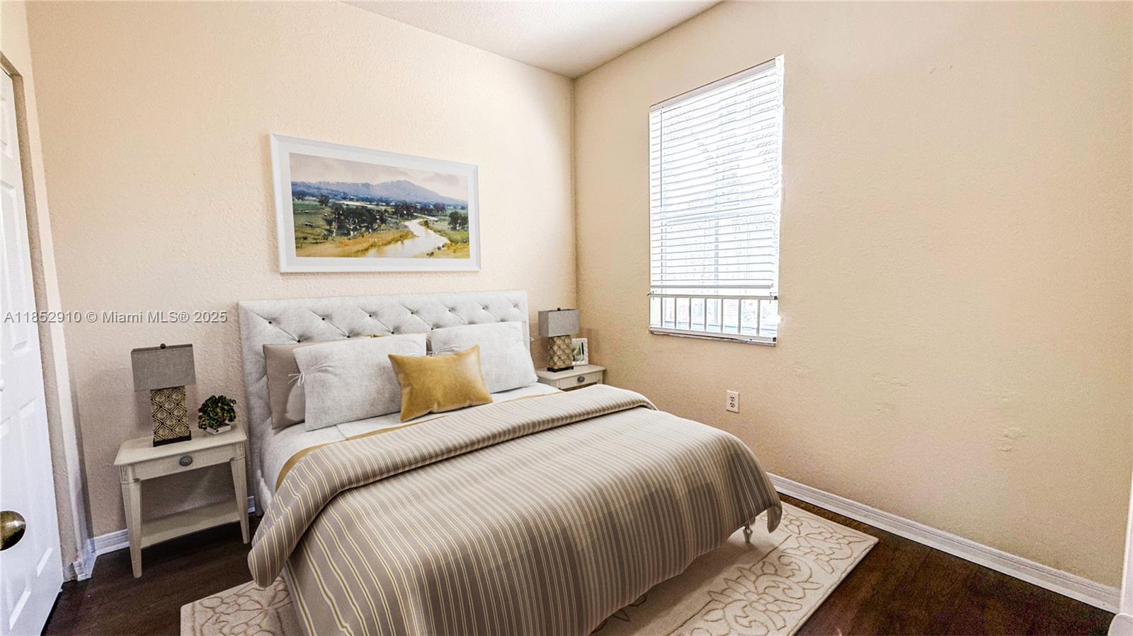 3361 Merrick Lane, Unit 808 Margate, FL 33063 - Photo 10 of 13 a bedroom with bed and a window