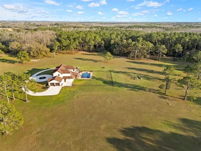 a view of an ocean and mountain
