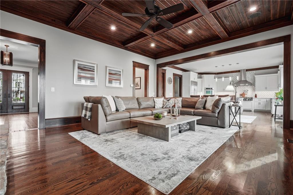 263 Hanson Way Northwest Marietta, GA 30064 - Photo 15 of 84 a living room with lots of furniture and a table