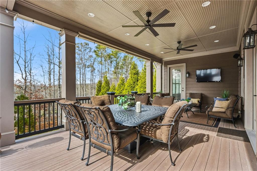 263 Hanson Way Northwest Marietta, GA 30064 - Photo 17 of 84 a view of a dining room with furniture window and wooden floor