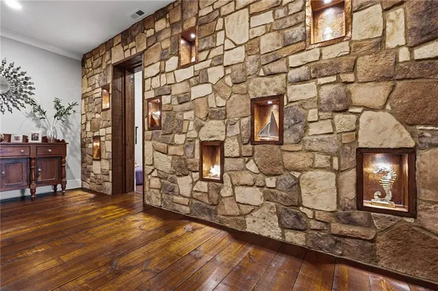 a view of a terrace with chairs