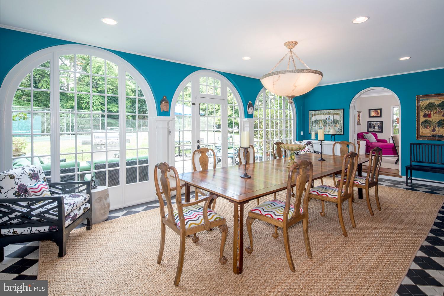200 Glenn Road Ardmore, PA 19003 - Photo 15 of 49 Dining Room with original tile floors