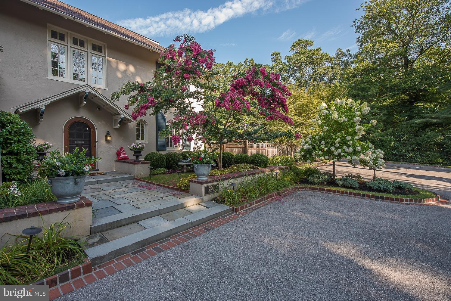 200 Glenn Road Ardmore, PA 19003 - Photo 4 of 49 Great hardscape entry walk
