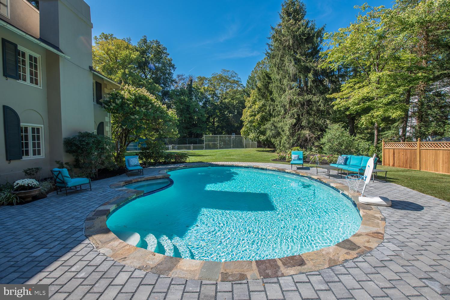 200 Glenn Road Ardmore, PA 19003 - Photo 46 of 49 Pool and Side Yard