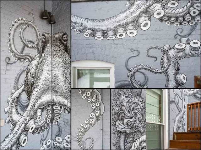 a view of a pathway of a house with wooden floor