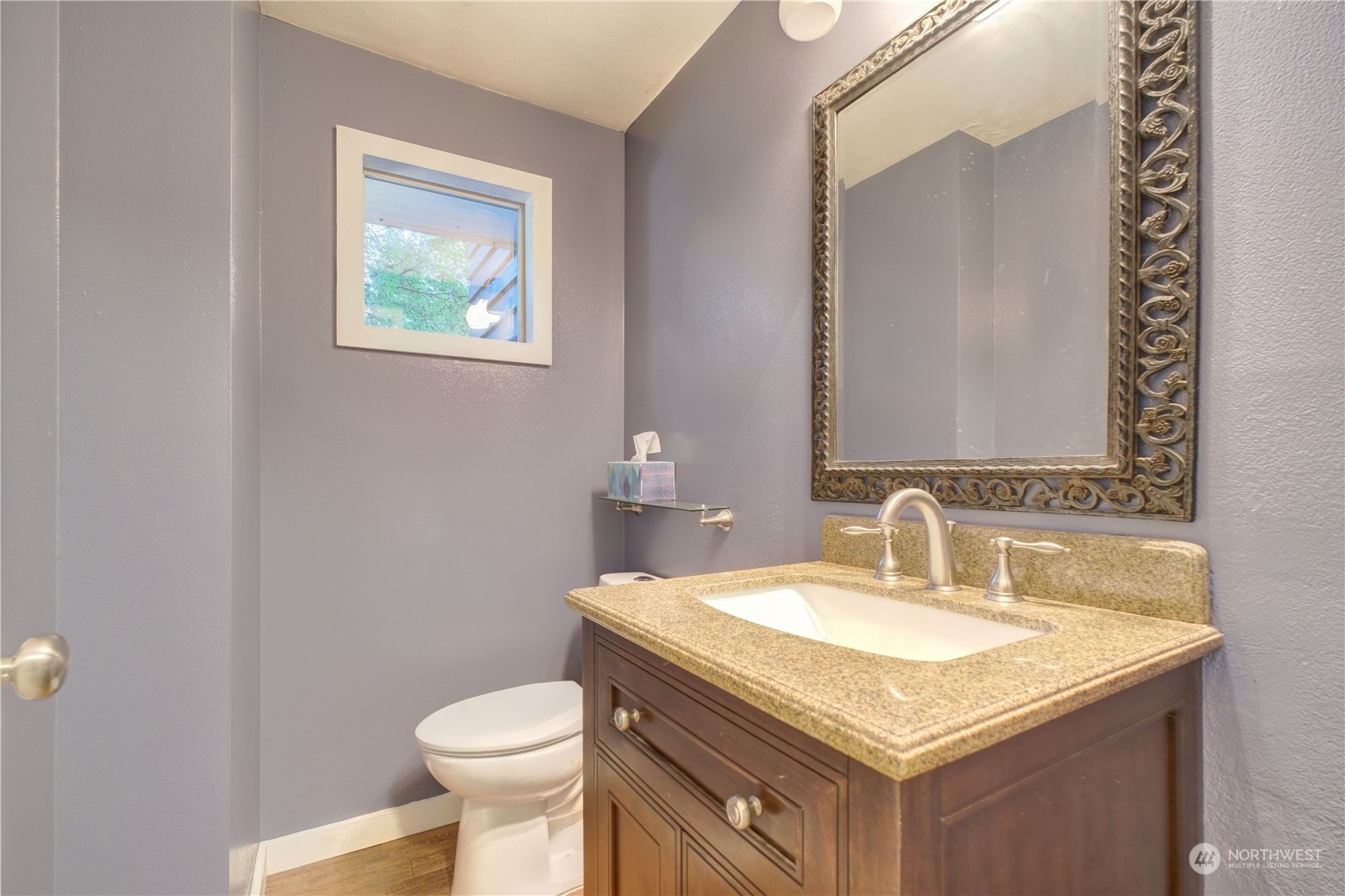 17802 Southeast Jones Road Renton, WA 98058 - Photo 27 of 38 a bathroom with a sink and a toilet